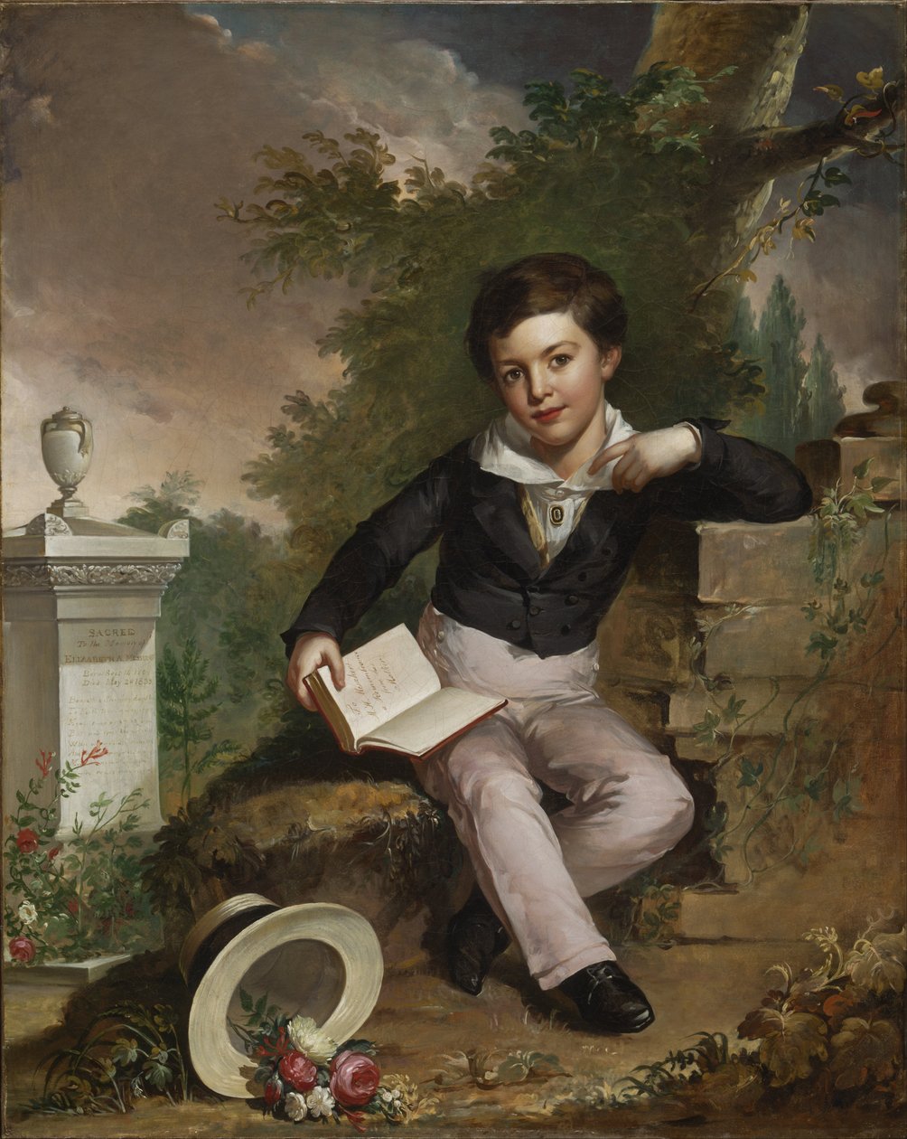 Portret van Matthew Huizinga Messchert door Manuel Joachim de Franca