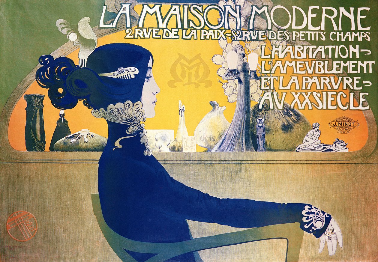 La Maison Moderne, ca. 1902 door Manuel Orazi