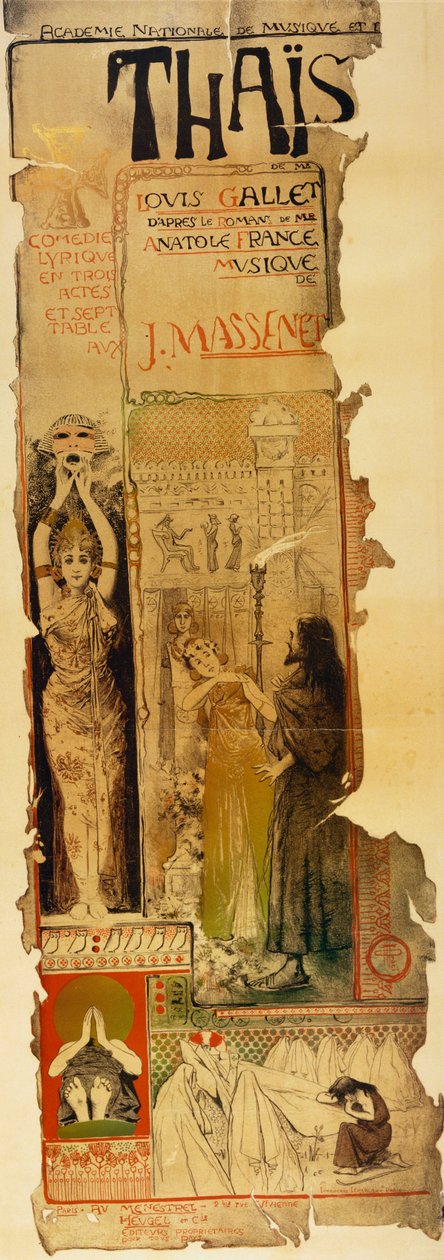 Thaïs, opera van Jules Massenet door Manuel Orazi