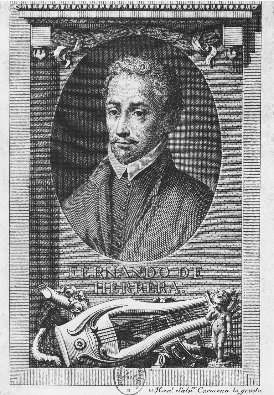 Fernando de Herrera door Manuel Salvador Carmona