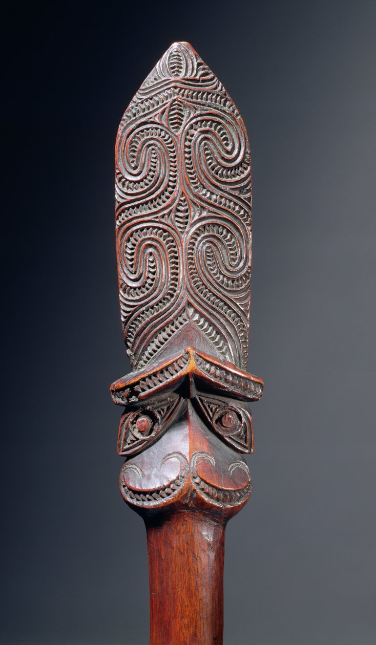Taiaha Staf door Maori