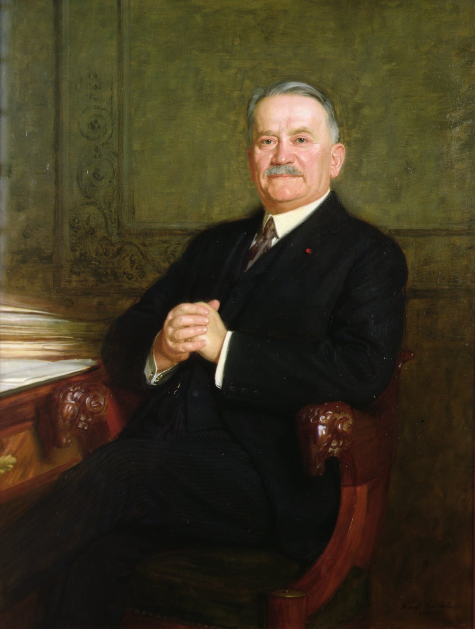 Portret van Gaston Doumergue, 1926 door Marcel Andre Baschet