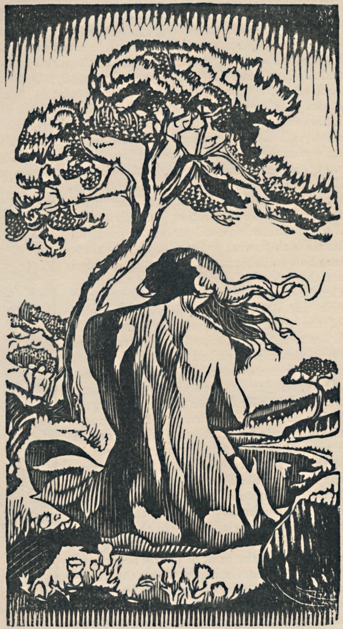 Eva, 1919 door Marcel Roux