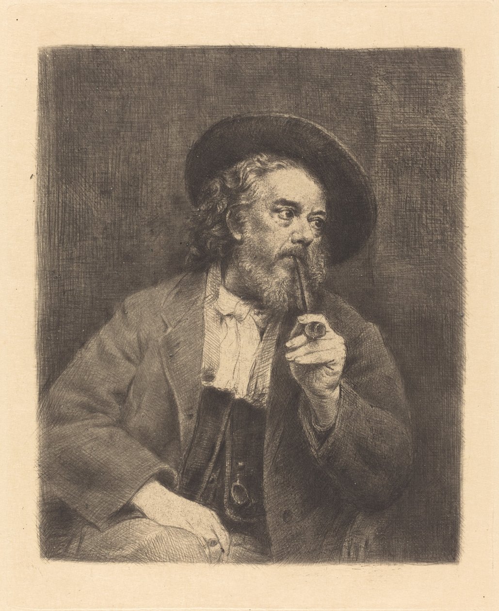 Zelfportret door Marcellin Gilbert Desboutin