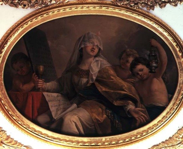 Geloof, c.1777 door Marcello Bacciarelli