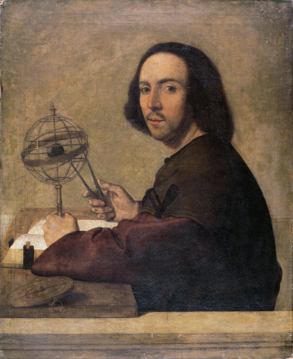 Portret van een Astronoom, 1512 door Marco Basaiti