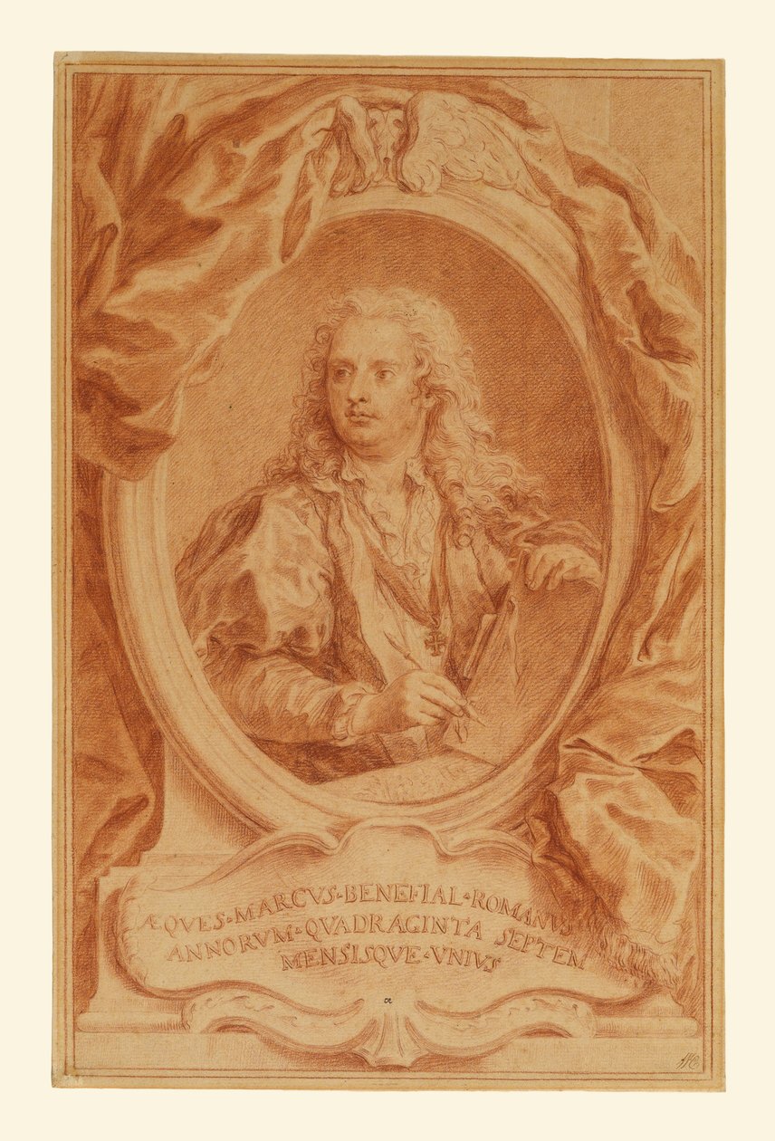 Zelfportret door Marco Benefial