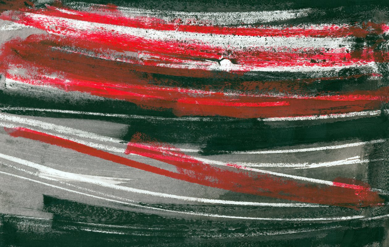 Storm in rood, 2017 (gemengde techniek) door Marco Campedelli