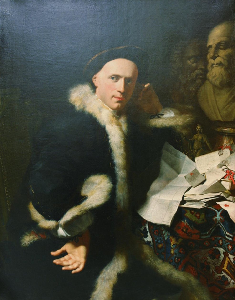 Portret van John Lambert door Marcus Tuscher