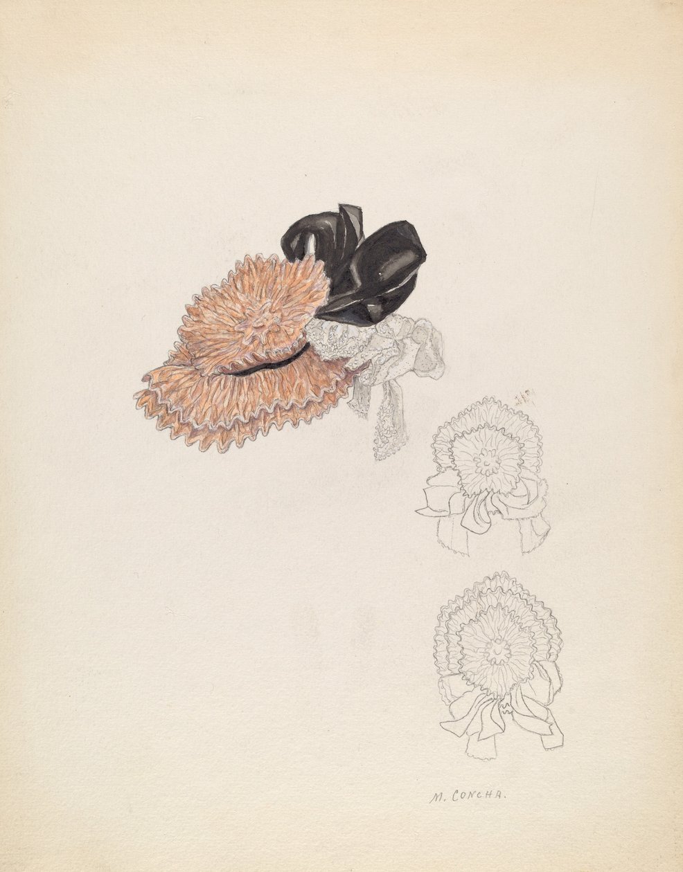 Hoed, 1935-1942 door Margaret Concha