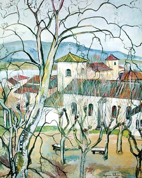 Het Dorp Saint-Bernard, Ain, 1929 door Marie Clementine (Suzanne) Valadon