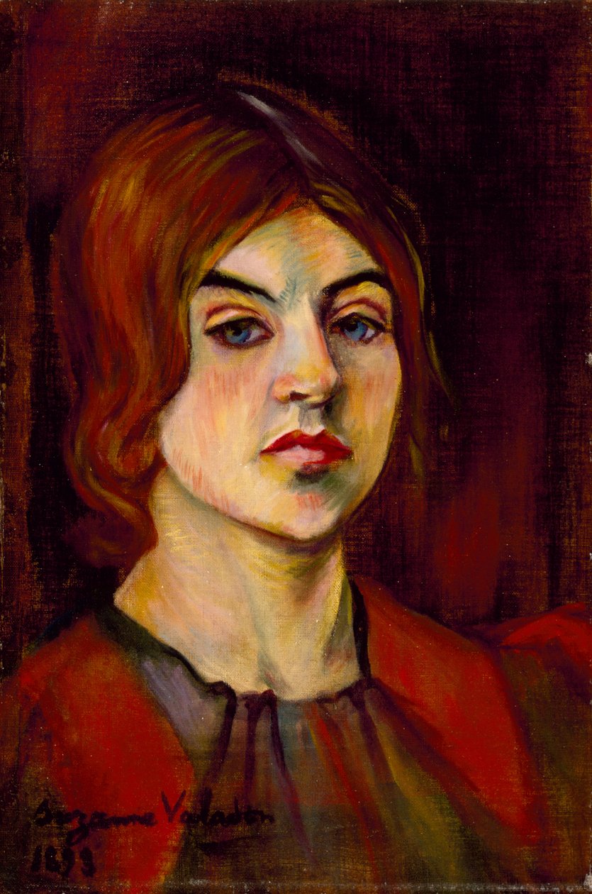 Zelfportret door Marie Clementine (Suzanne) Valadon
