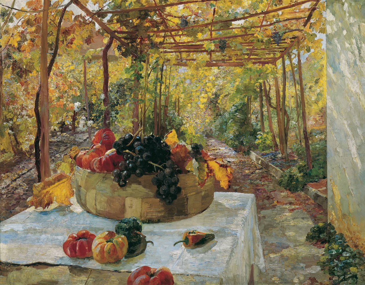 In de pergola door Marie Egner