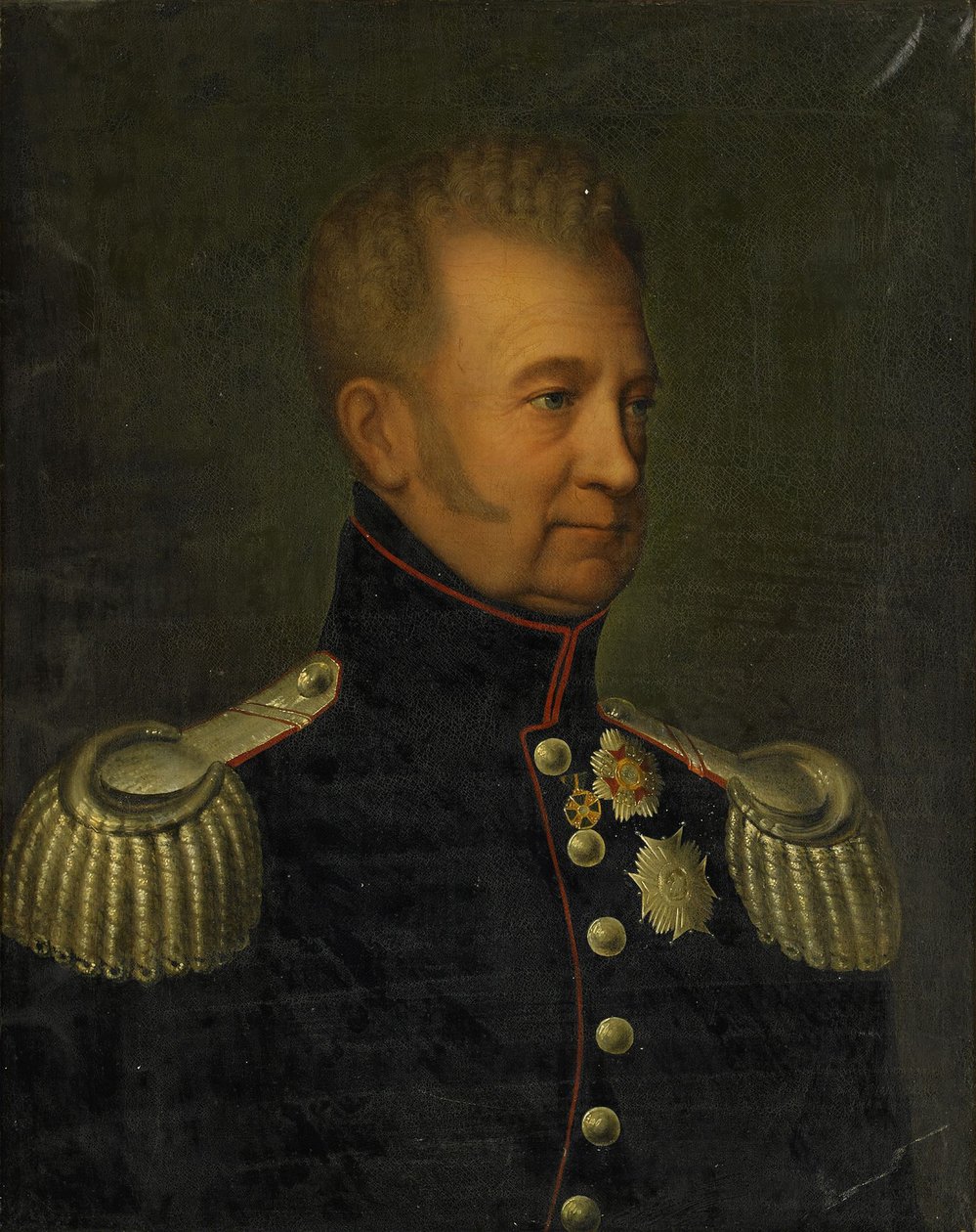 Leopold I, groothertog van Baden 1790-1852 door Marie Ellenrieder