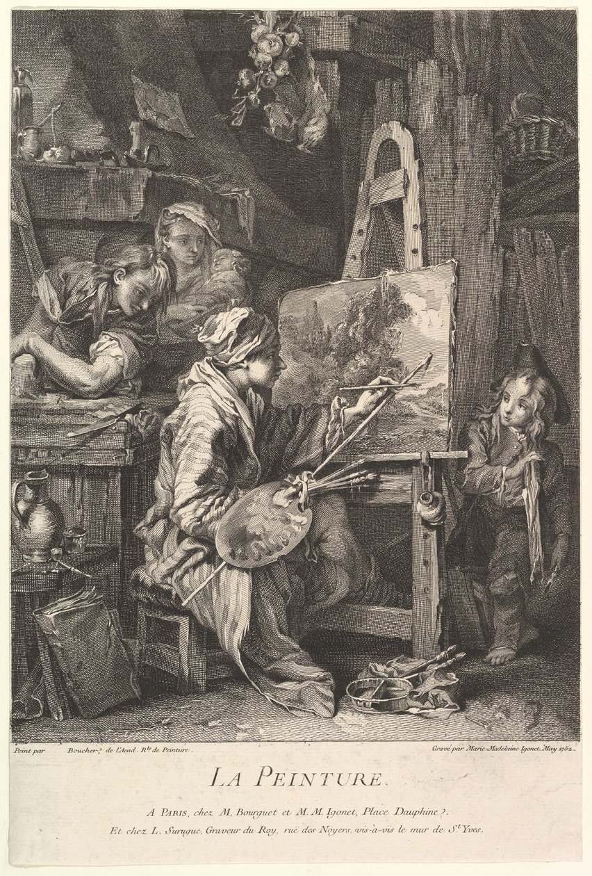 Schilderij door Marie Madeleine Igonet