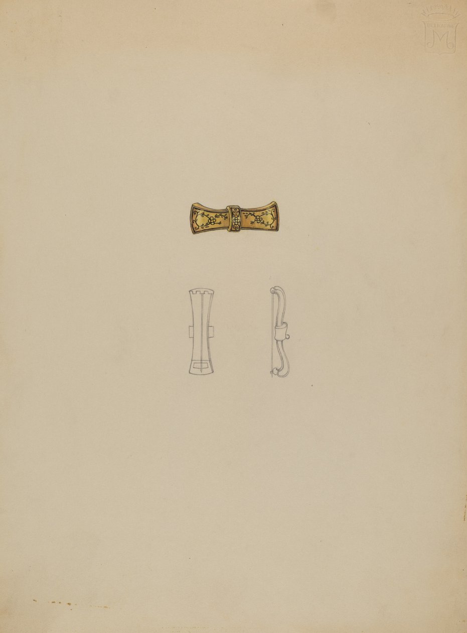 Broche door Marie Mitchell