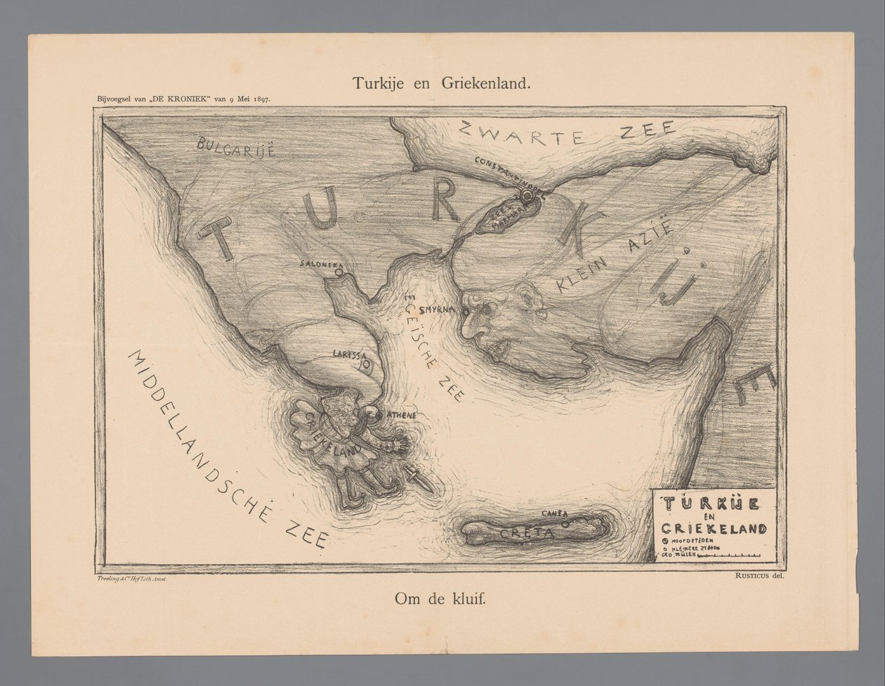 Turkije en Griekenland door Marius Bauer