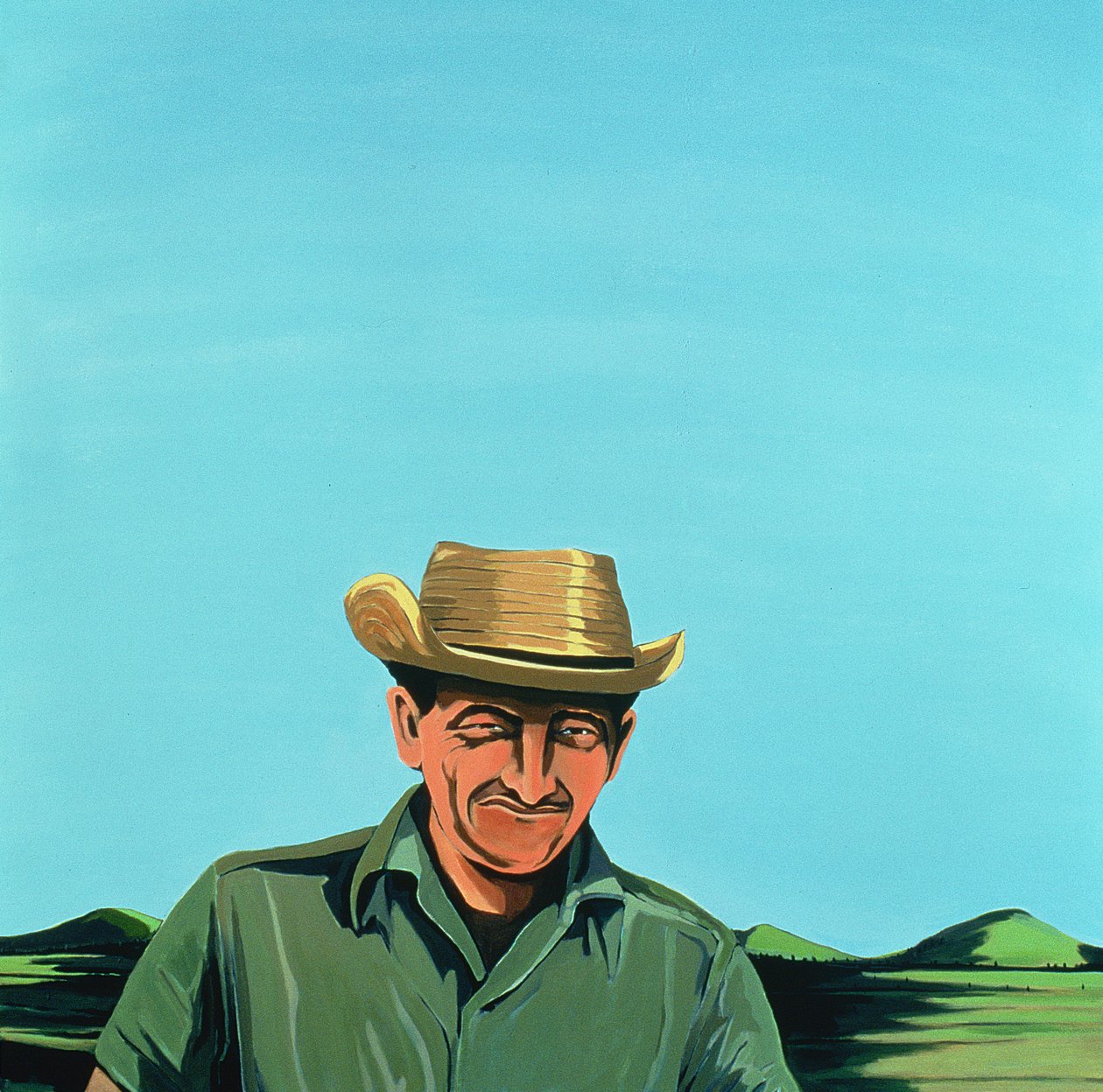 Cubaans portret #3, 1996 door Marjorie Weiss