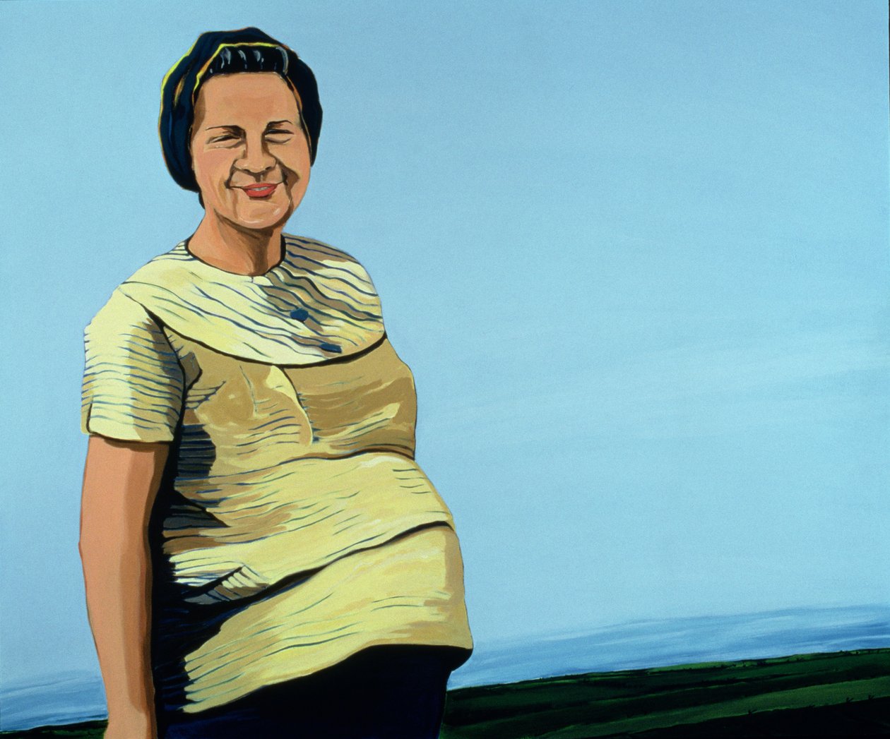 Cubaans portret nr.9, 1996 door Marjorie Weiss
