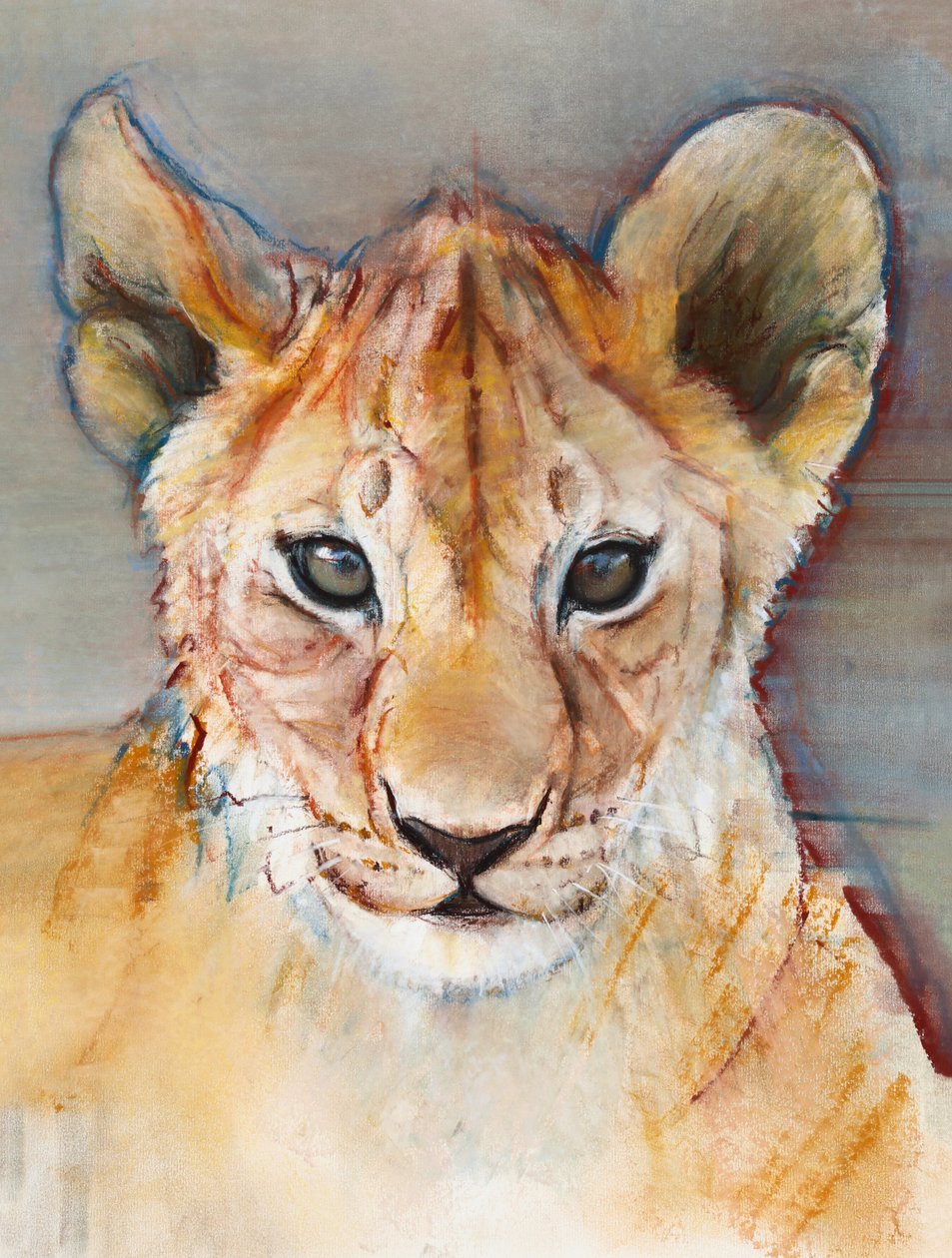 Fel welpje, Masai Mara, 2019 door Mark Adlington