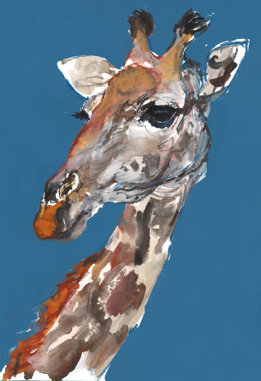 Dame Giraffe, 2018 door Mark Adlington