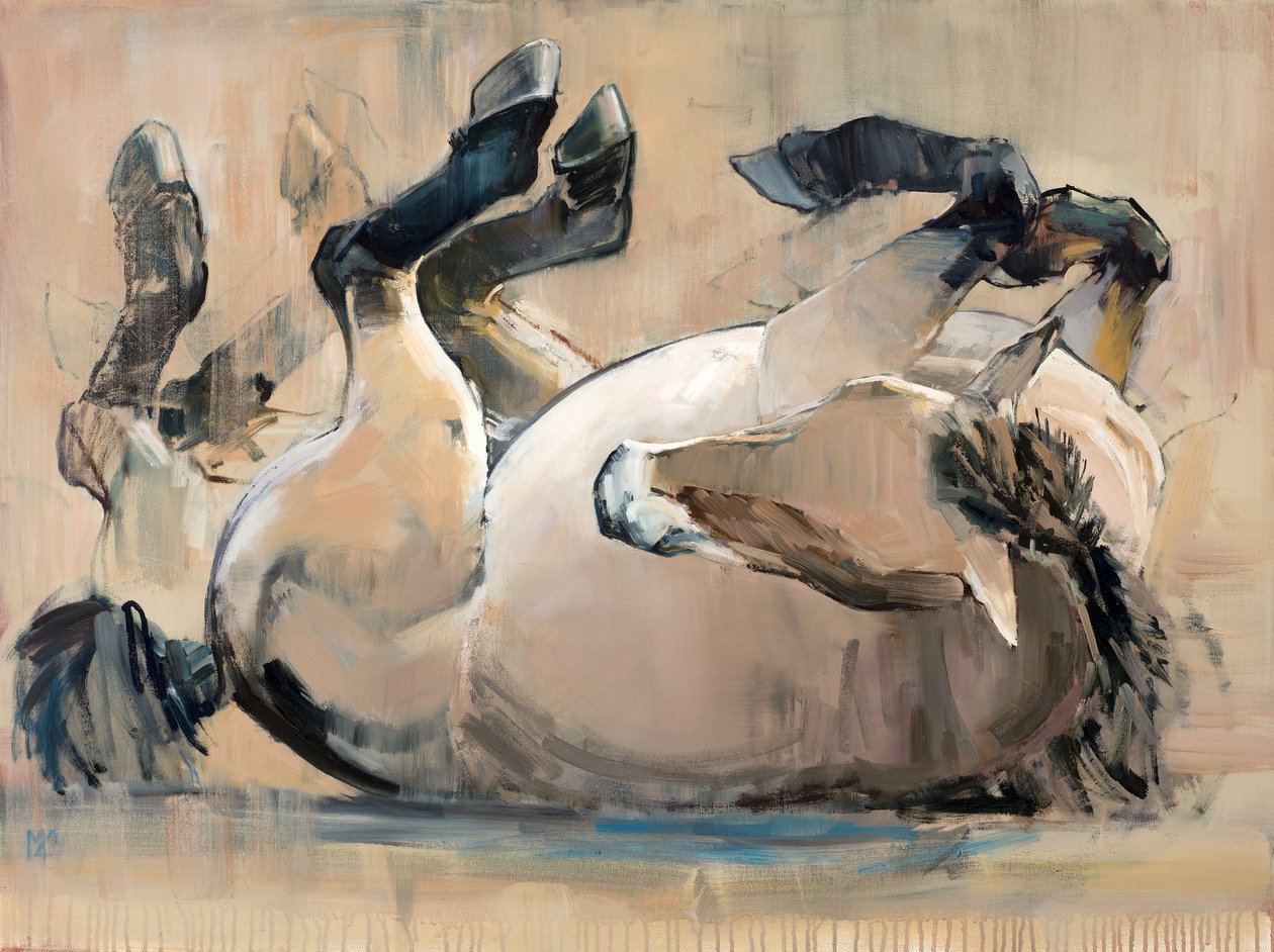Roll, (Przewalski), 2014 door Mark Adlington