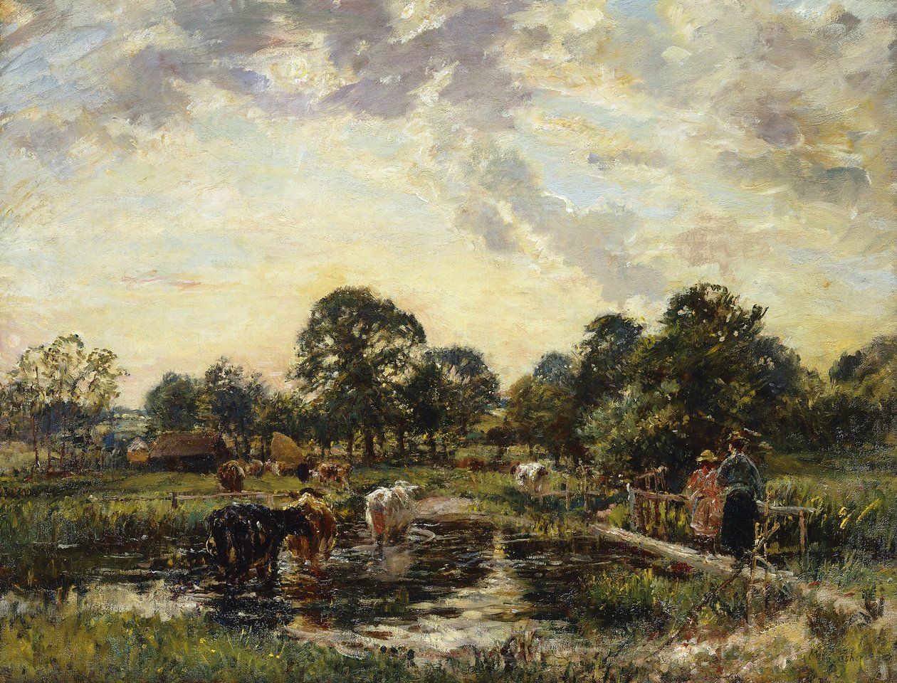 De oversteek van de rivier door Mark Fisher