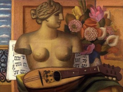 Hulde aan Roger Fry door Mark Gertler