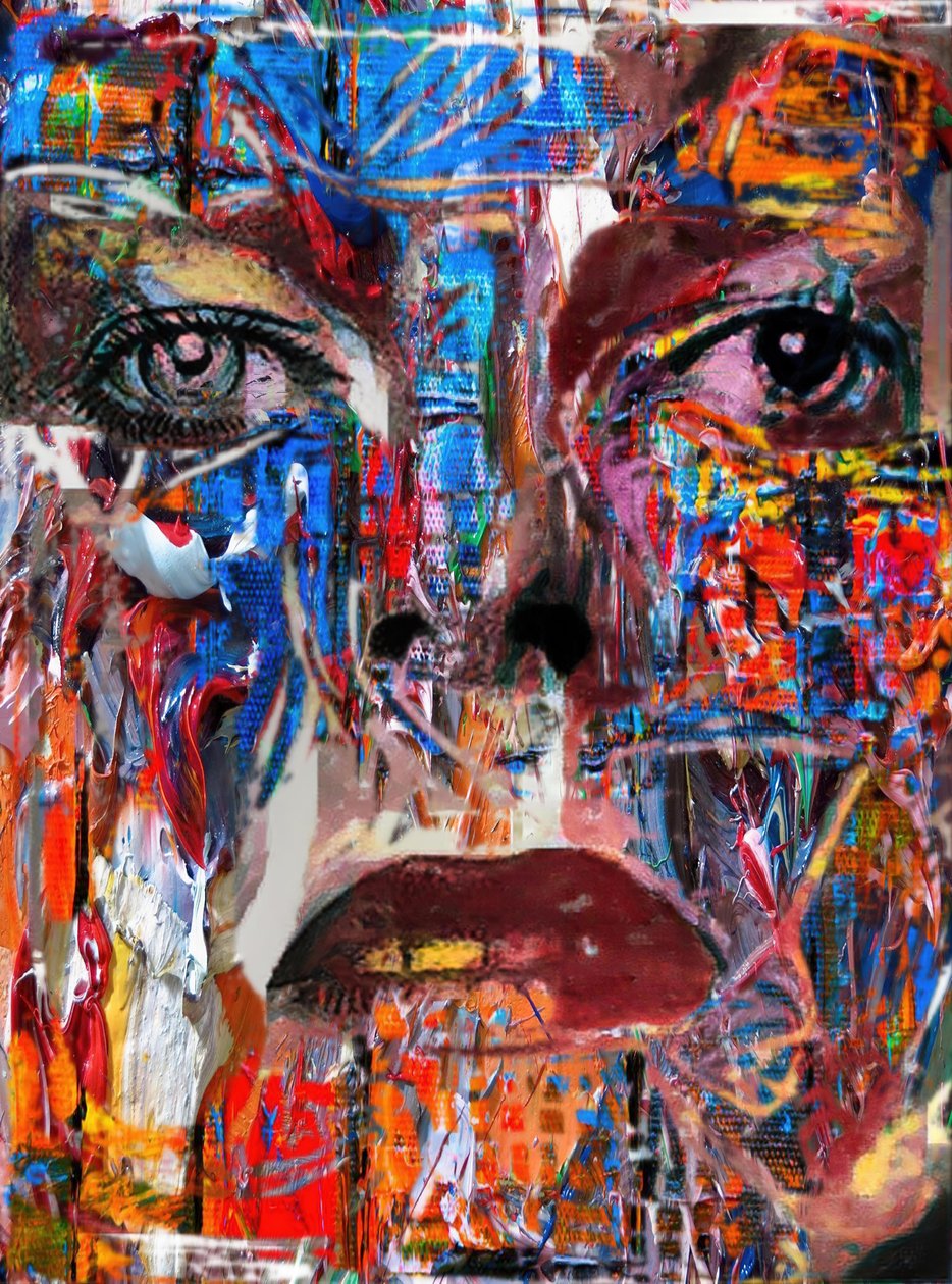 Een schilderachtige Bowie (schilderij) door Mark Gordon