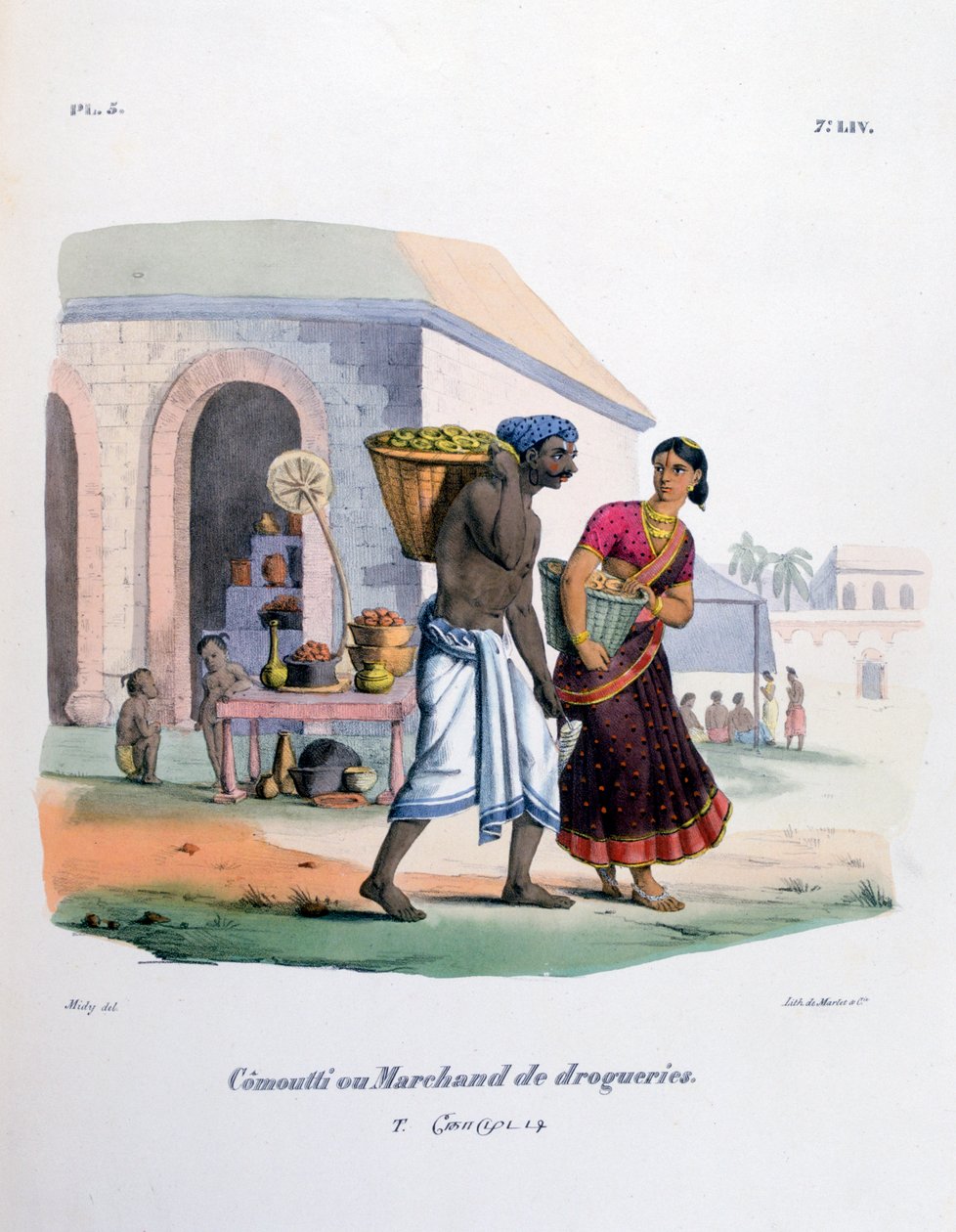 IJzerhandelaar, 1828 door Marlet et Cie
