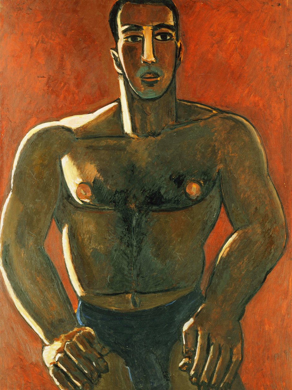 Madawaska-Acadian licht-zwaar door Marsden Hartley