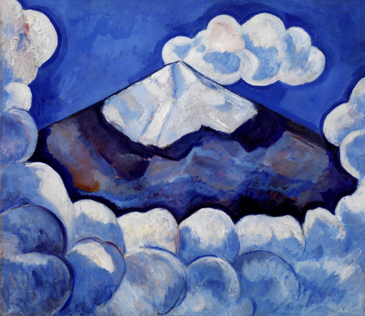 Popocatepetl, Levendige Ochtend-- Mexico door Marsden Hartley