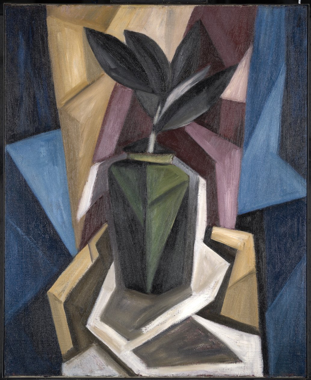 Rubberplant door Marsden Hartley