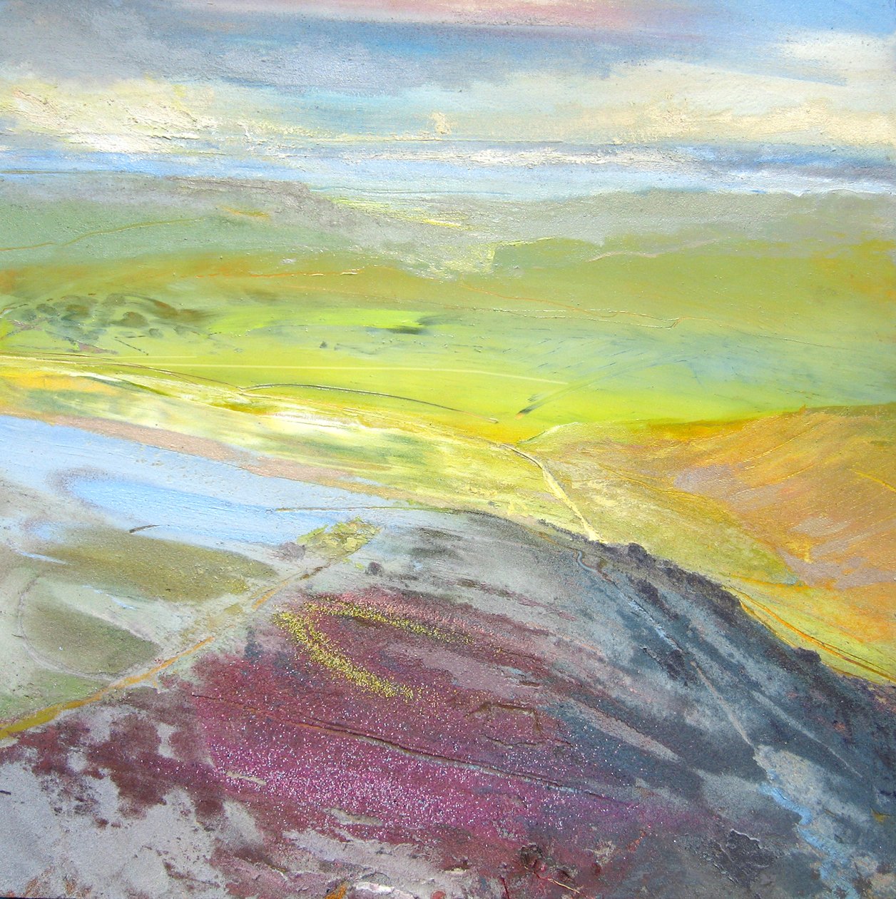 Over de vallei, 2014 door Martin Decent