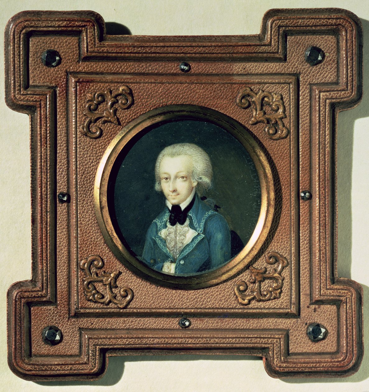 Portret van Wolfgang Amadeus Mozart (1756-91), 1773 door Martin Koller