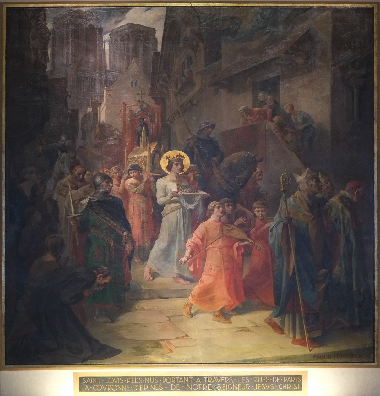 Schilderij van Martin Feuerstein door Martin von Feuerstein