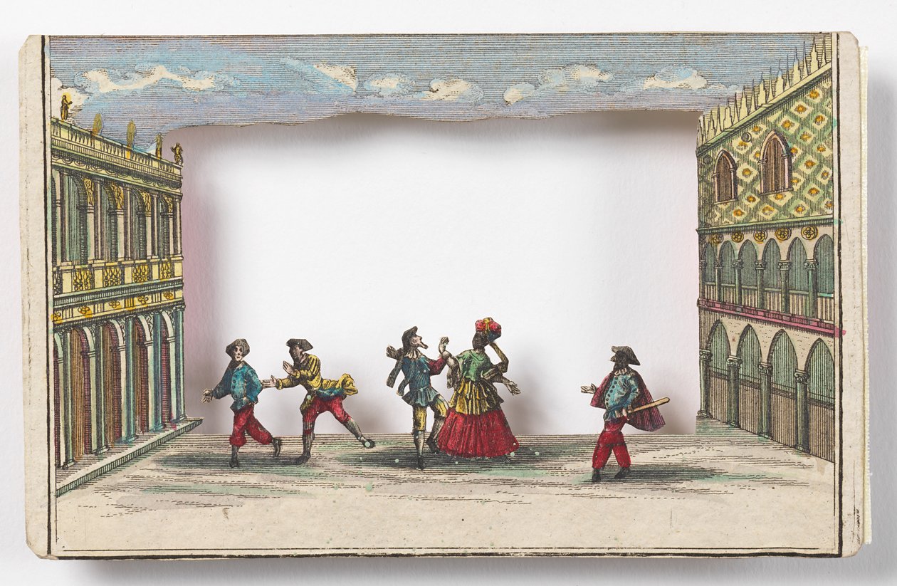 Het Carnaval van Venetië (Kijkdoos) door Martin Engelbrecht