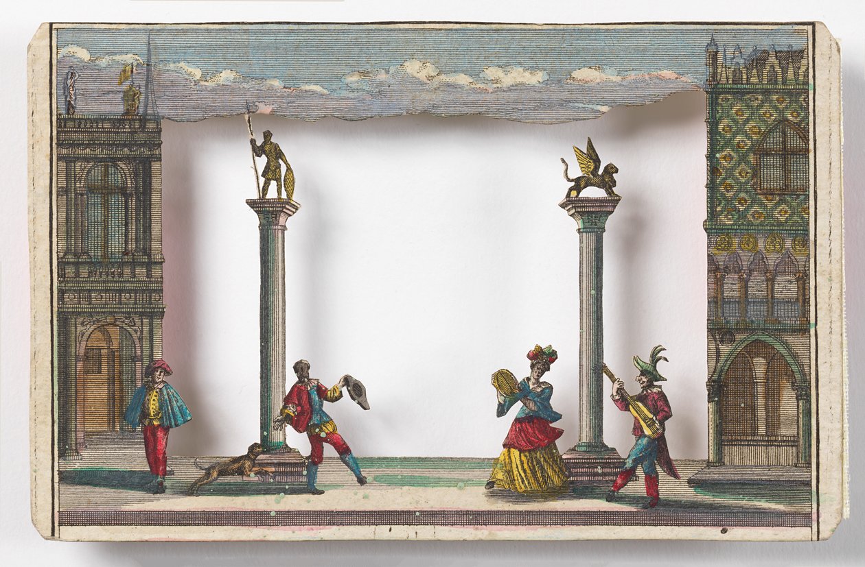 Het Carnaval van Venetië door Martin Engelbrecht