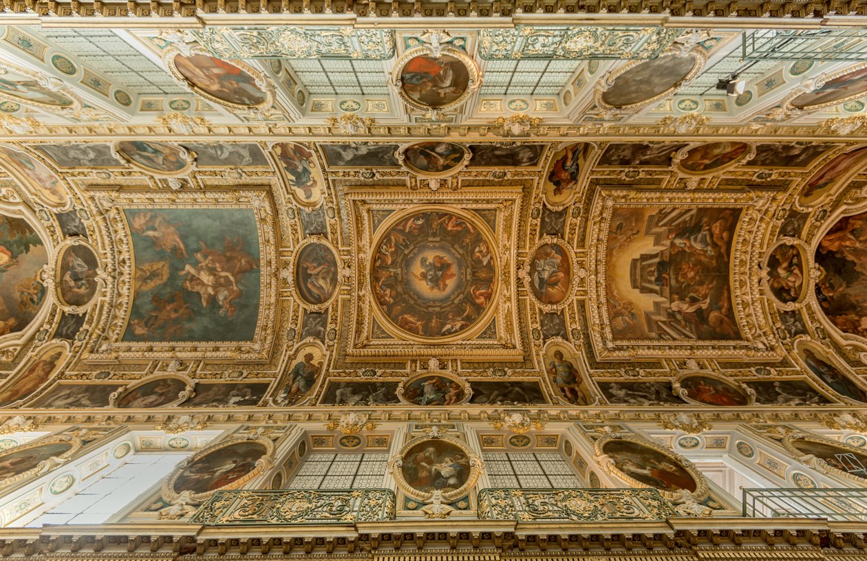 Plafond van de Trinità kapel (foto) door Martin Fréminet