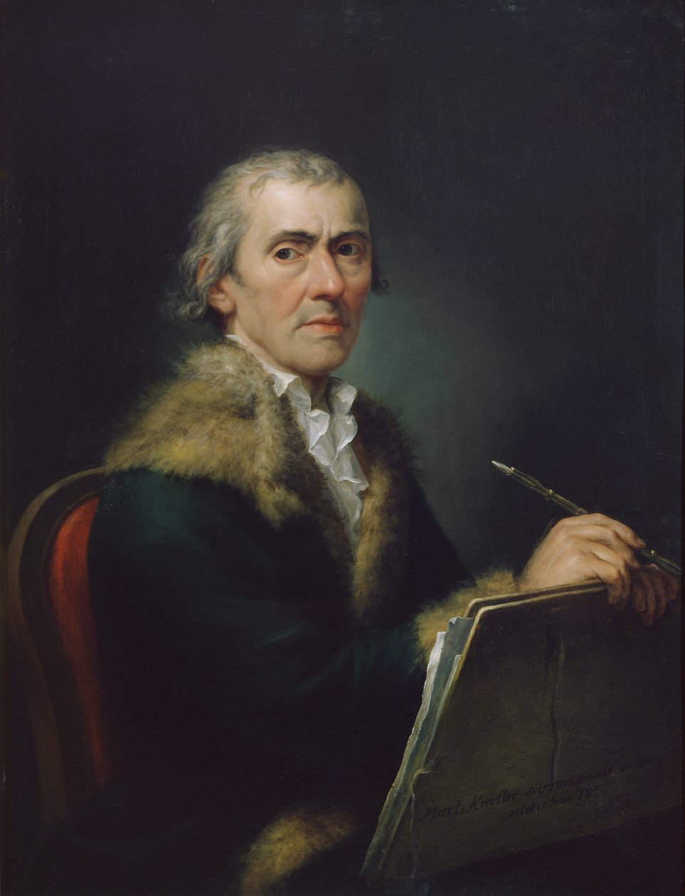Zelfportret door Martin Knoller