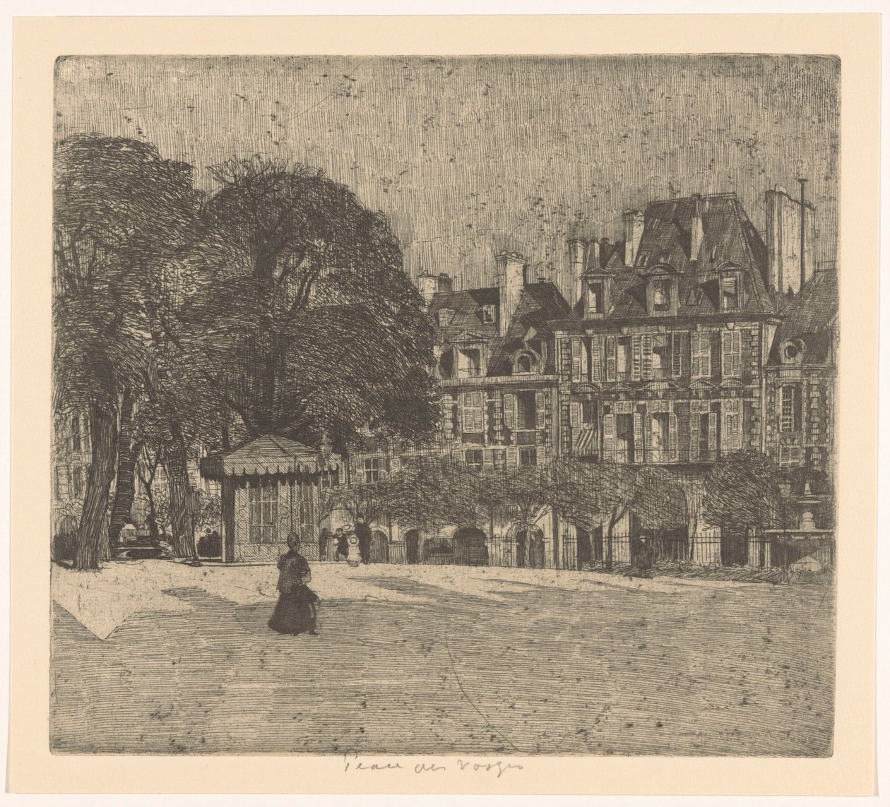 Place des Vosges in Parijs door Martin Monnickendam
