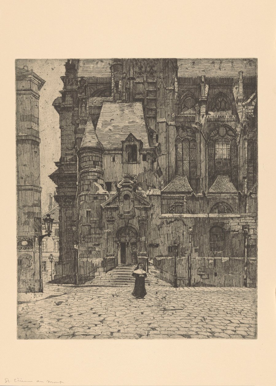 Saint-Étienne-du-Mont in Parijs door Martin Monnickendam