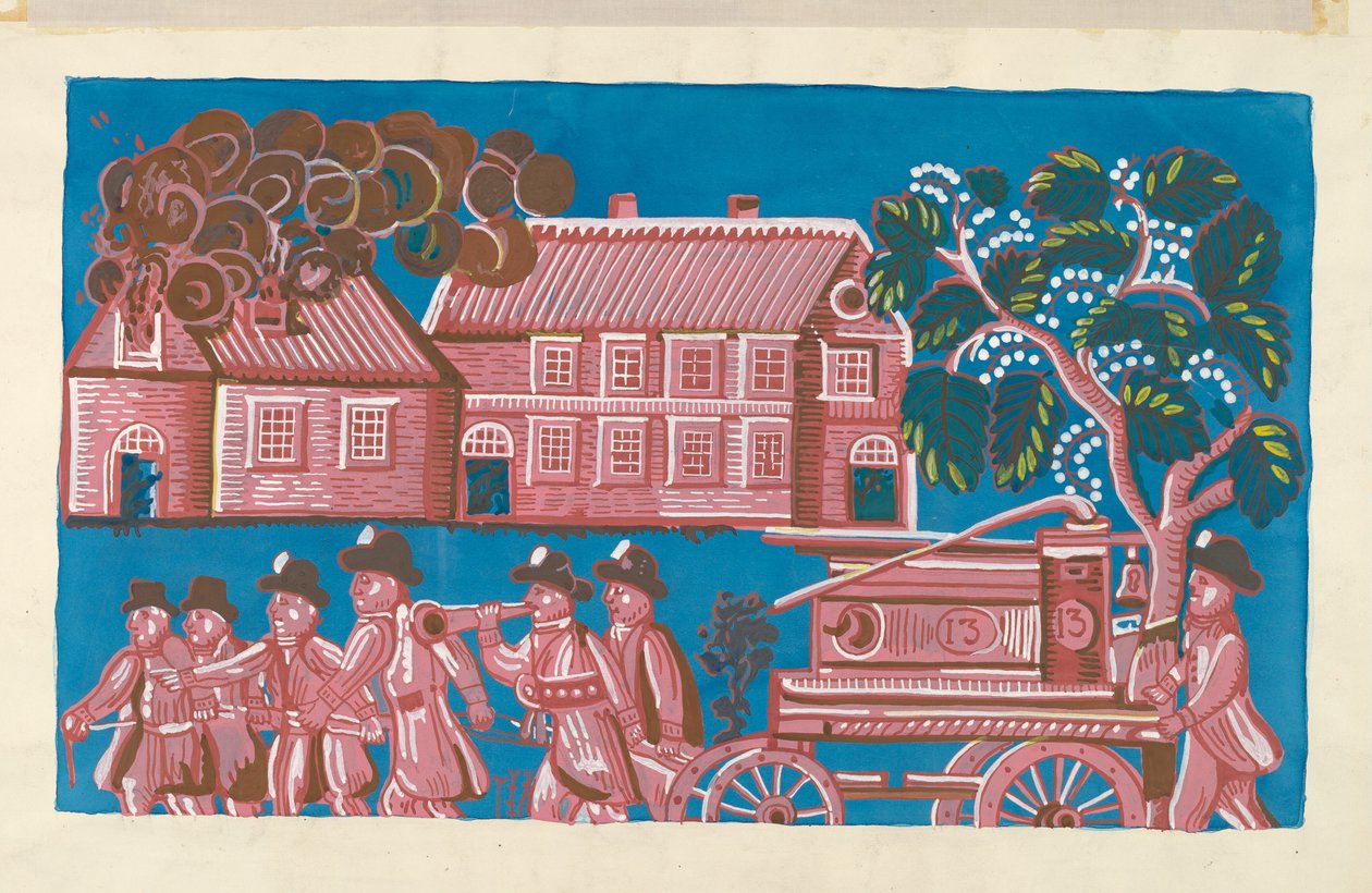 Bandbox ontwerp, c. 1937 door Martin Partyka