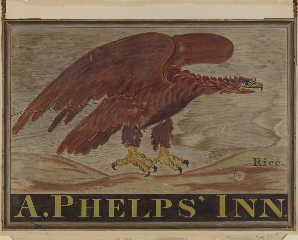 Herbergteken: A. Phelps, ca. 1939 door Martin Partyka
