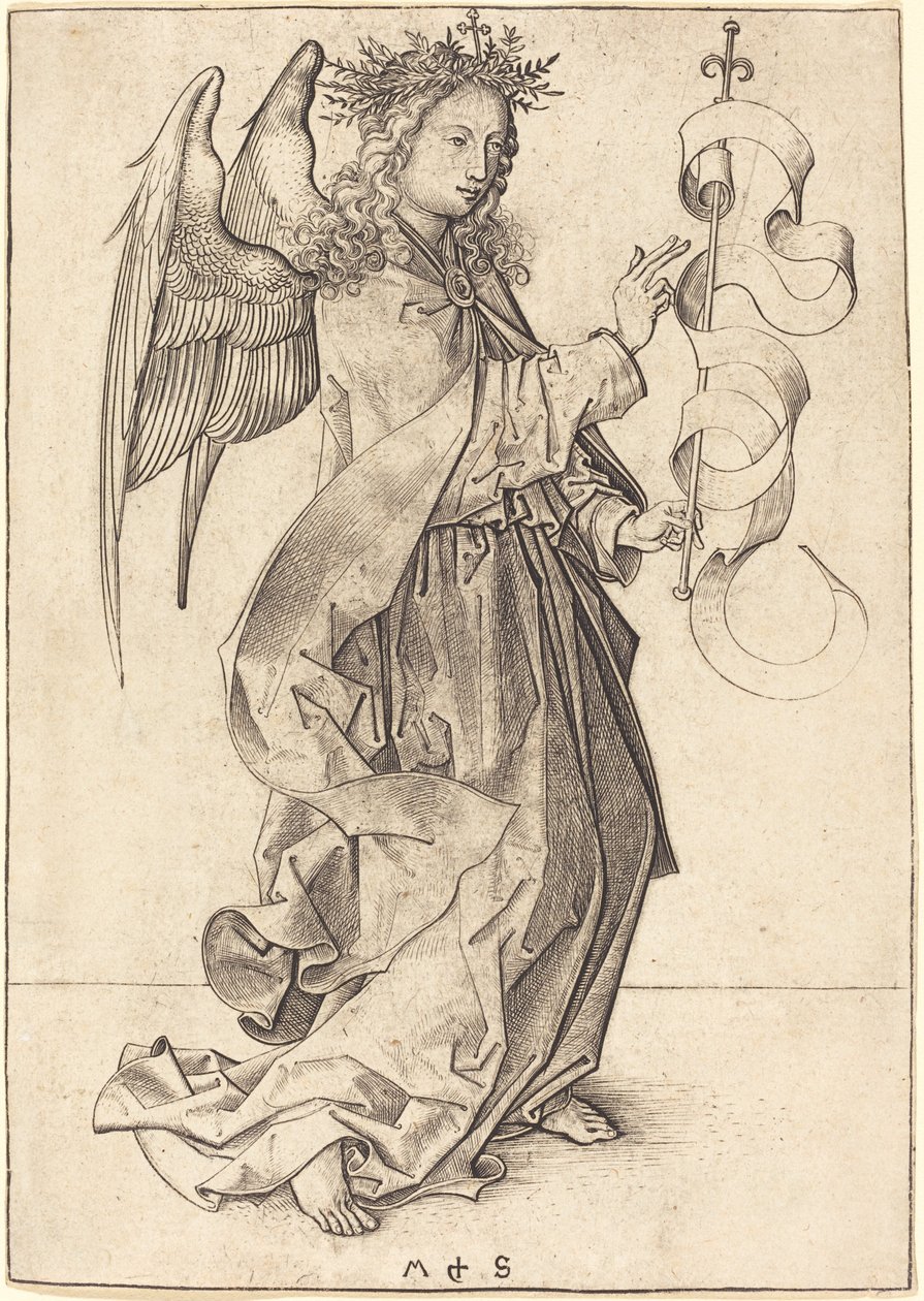 De Aartsengel Gabriël door Martin Schongauer
