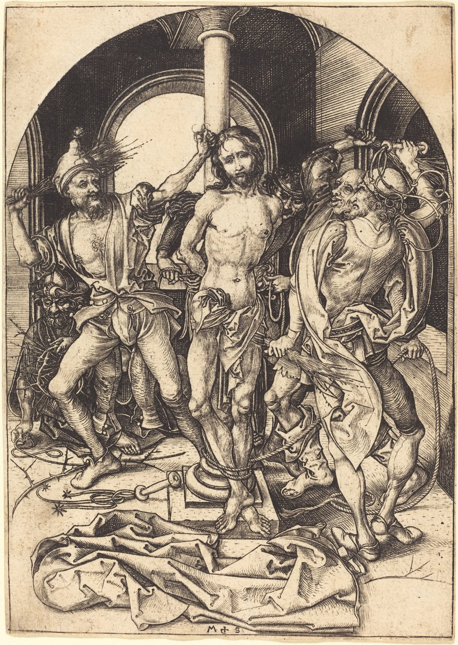 De Geseling door Martin Schongauer