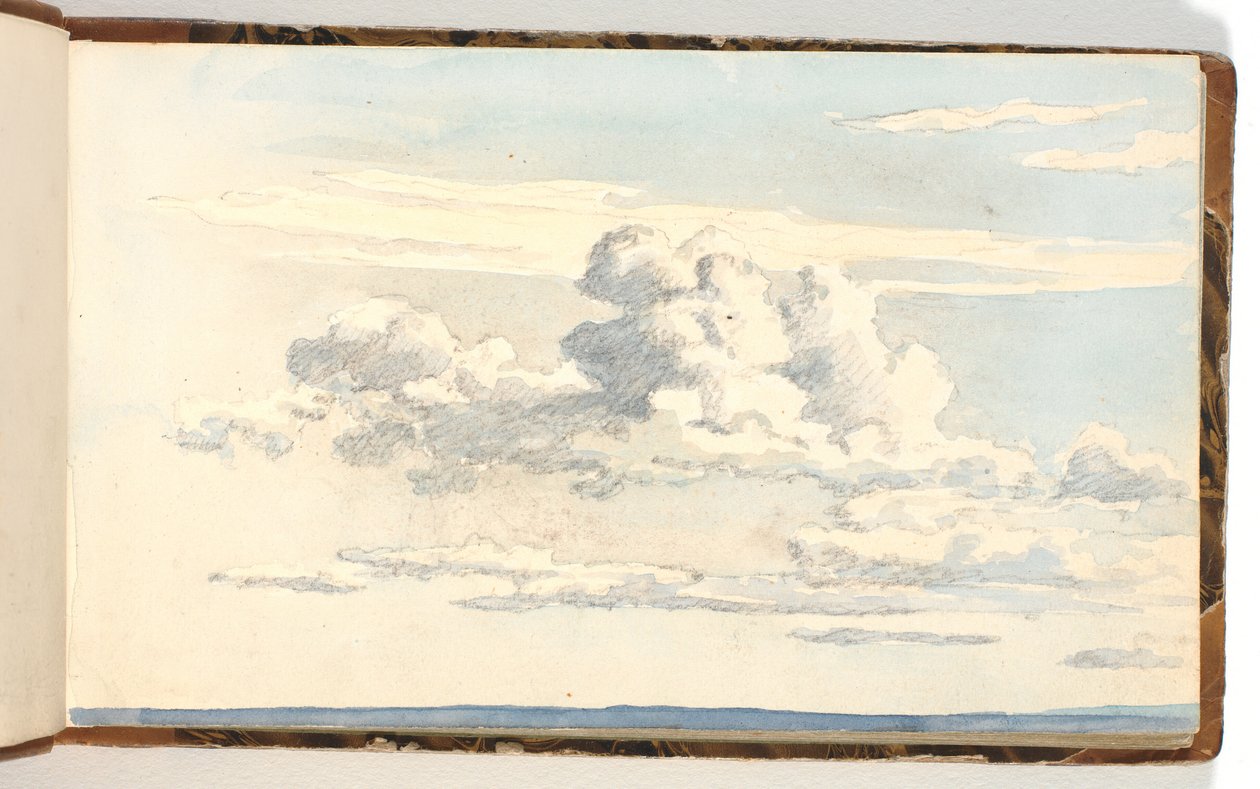Luchtstudie door Martinus Rørbye