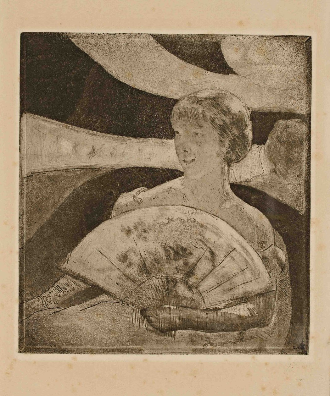In de Opera Box door Mary Cassatt