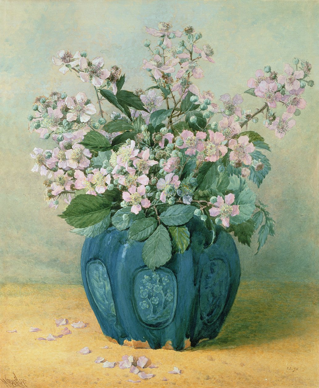 Braam bloemen door Mary E. Butler