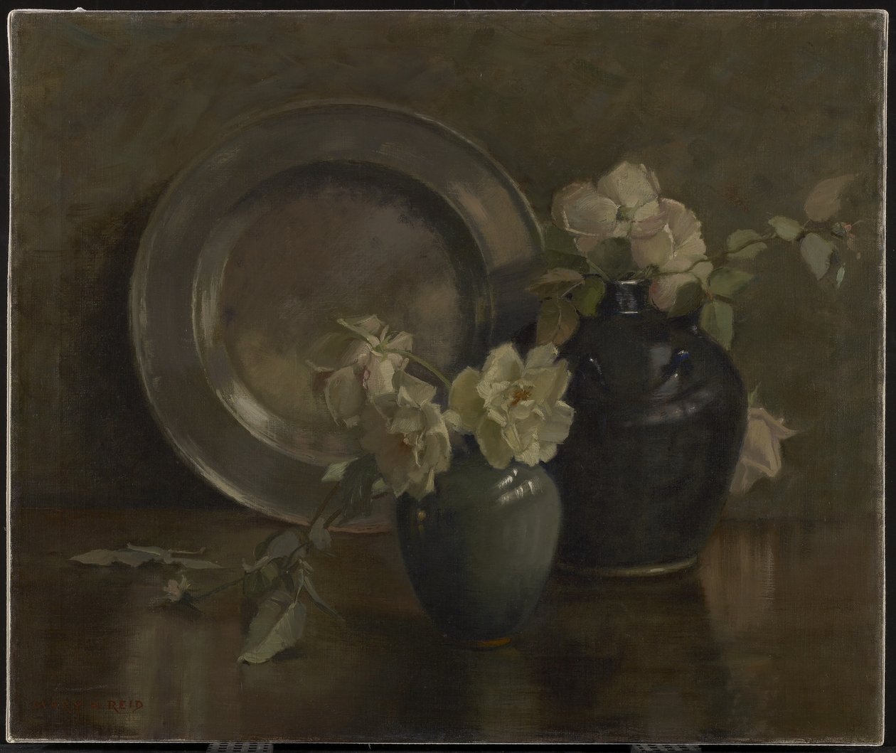 Een studie in grijzen, c.1913 door Mary Hiester Reid
